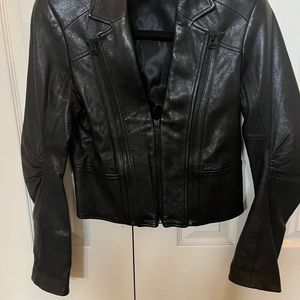 Alice t Olivia leather jacket